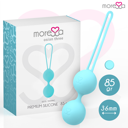 MORESSA - OSIAN TRÊS SILICONE TURQUESA PREMIUM