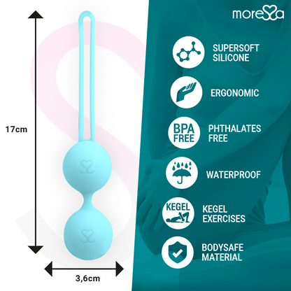 MORESSA - OSIAN TRÊS SILICONE TURQUESA PREMIUM