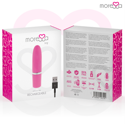 MORESSA - IVY VIBRADOR ESTIMULADOR VIAGEM ROSA