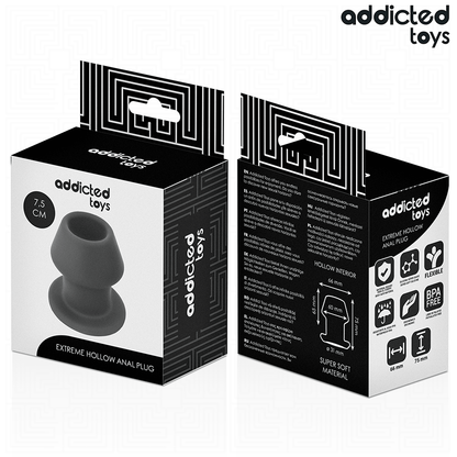 ADDICTED TOYS - PLUG ANAL EXTREMO OCO TAMANHO S 7,5 CM