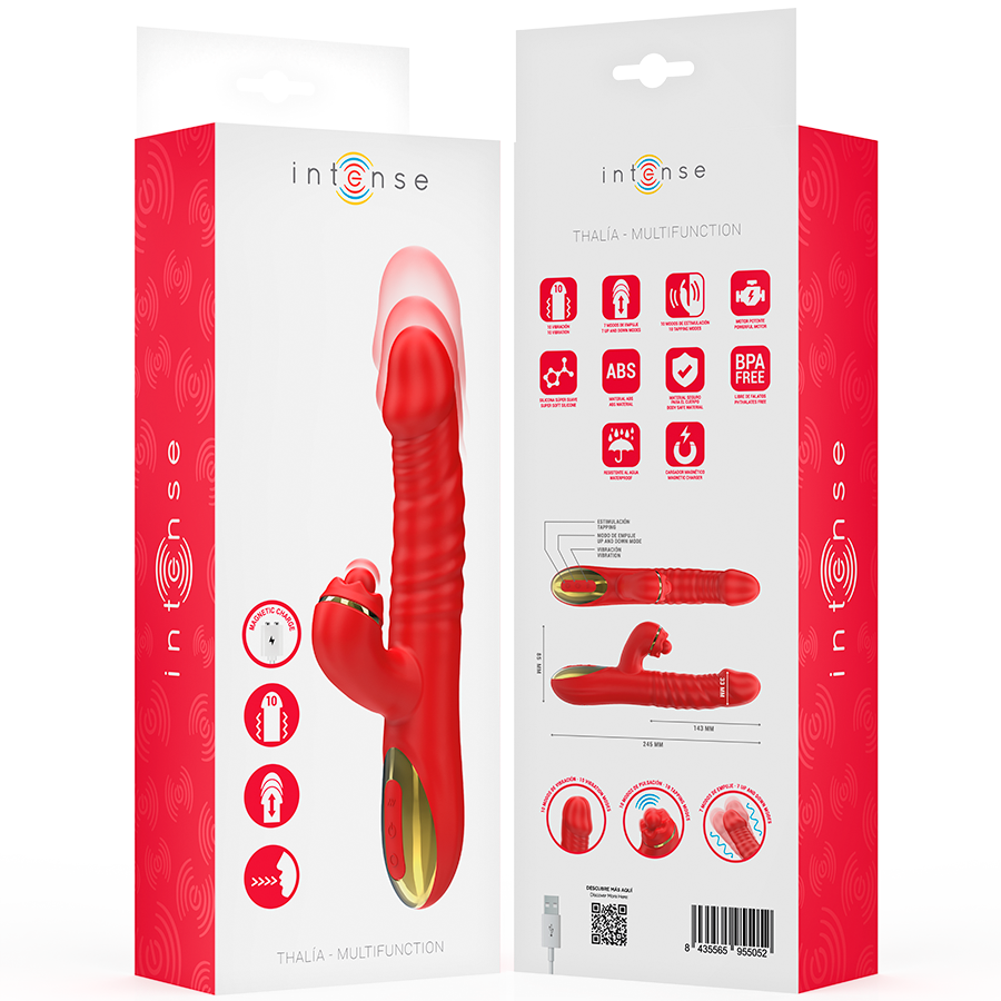 INTENSE - THALIA VIBRATION & THRUST & TAPPING VERMELHO