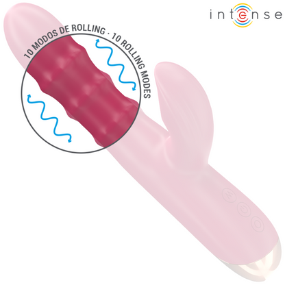 INTENSE - CHLOE VIBRADOR MULTIFUNCIONAL 3 EM 1 VERMELHO