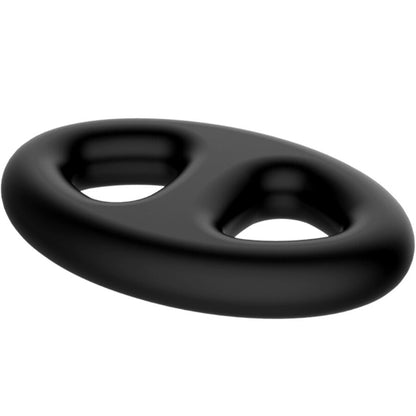 CRAZY BULL - ANEL DE SILICONE OVAL DUPLO
