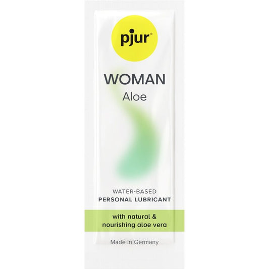 PJUR - WOMAN ALOE LUBRIFICANTE  BASE DE GUA 2 ML