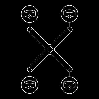 FETISH SUBMISSIVE - UNIÃO DE ALGEMAS DE COURO VEGANO