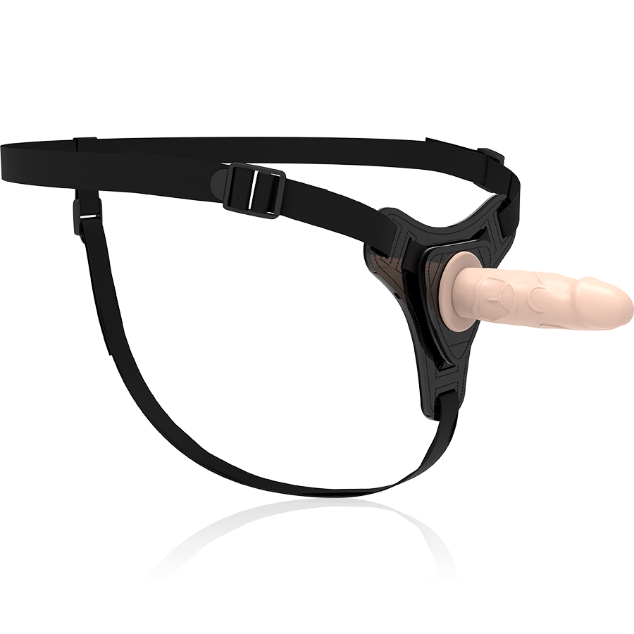 ARNÊS DE SUBMISSO DE FETISH - CARNE DE SILICONE REALISTA 12,5 CM