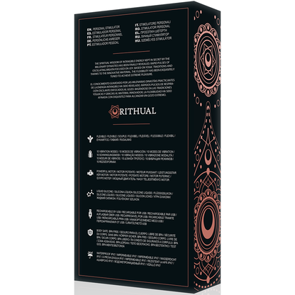 RITHUAL - ESTIMULADOR ORQUÍDEA RECARREGÁVEL G-POINT KRIYA